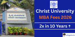 Christ University Bangalore MBA Fee Structure 2026
